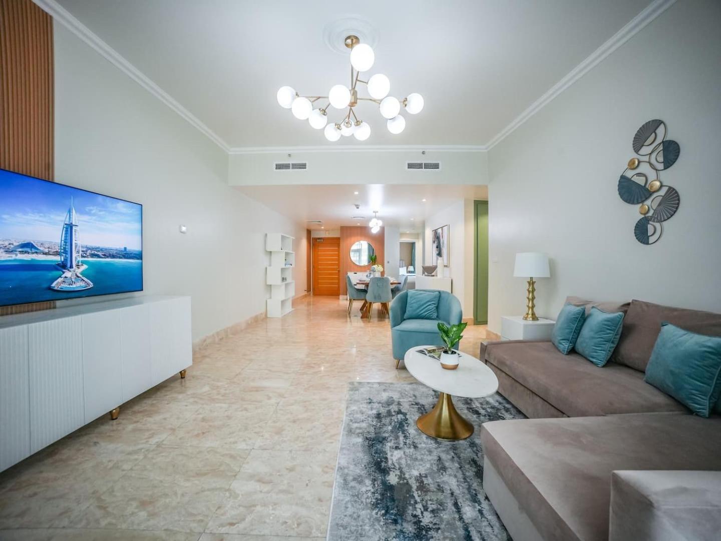 Deluxe 3 Bedroom With Marina & Sea View Dubai Exterior photo