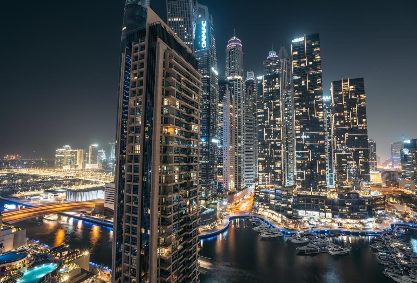 Deluxe 3 Bedroom With Marina & Sea View Dubai Exterior photo